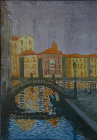 Venise 2015 55 x 38 cm (Acrylique)